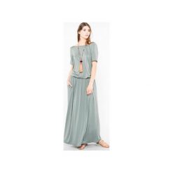 Sukienka maxi Vera. Zielone sukienki damskie CANDY FLOSS, bez wzorów, z elastanu, bez kołnierzyka, bez rękawów, maxi, oversize. Za 350,00 zł.