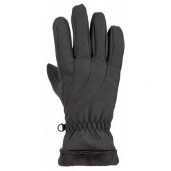 Marmot Damskie Rękawiczki Softshell Wm's Fuzzy Wuzzy Glove Black S. Czarne rękawiczki damskie marki Marmot, z polaru. Za 149,00 zł.