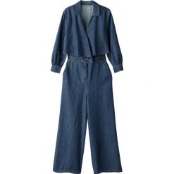 Kombinezony damskie: Kombinezon z denimu ze spodniami 7/8