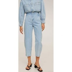 Mango - Jeansy Aladina. Niebieskie jeansy damskie Mango. W wyprzedaży za 111,90 zł.