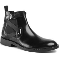 Sztyblety KARL LAGERFELD - KL12340 Black Lthr. Czarne sztyblety męskie KARL LAGERFELD, ze skóry, bez zapięcia. W wyprzedaży za 659,00 zł.