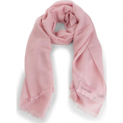 Szal CALVIN KLEIN - Sparkling Scarf K60K604908 Pastel Pink 639. Czerwone szaliki męskie Calvin Klein, z materiału. Za 279,00 zł.
