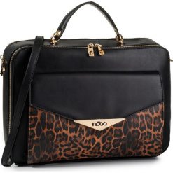 Torba na laptopa NOBO - NBAG-H3010-C020 Czarny. Czarne torby męskie skórzane Nobo, bez wzorów, ze skóry ekologicznej. W wyprzedaży za 219,00 zł.