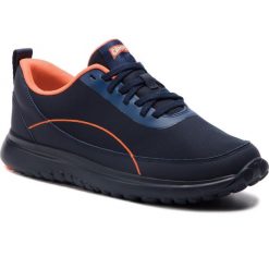 Sneakersy CAMPER - Canica K100406-003 Blue. Niebieskie sneakersy męskie Camper, na co dzień, bez wzorów, ze skóry, bez zapięcia. W wyprzedaży za 339,00 zł.