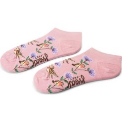 Skarpetki damskie: Skarpety Niskie Damskie FREAK FEET – SKOL-ROZ Kolorowy Różowy