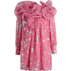Sukienki dziewczęce z falbanami: Little Marc Jacobs Sukienka koktajlowa rose