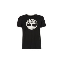 T-shirty z krótkim rękawem Timberland SS KENNEBEC RIVER BRAND TREE TEE. Czarne t-shirty męskie Timberland, s, bez wzorów, bez kołnierzyka, krótkie. Za 129,00 zł.