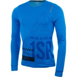 Koszulki sportowe męskie: koszulka do biegania męska REEBOK ONE SERIES RUNNING LONG SLEEVE ACTIVCHILL TEE / AX9513