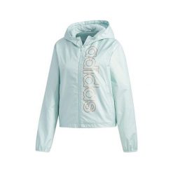Adidas W E BRANDED WB, FL9296 | CORE NEO | KURTKI | SZKOLENIE | M. Zielone kurtki damskie Adidas, m, bez wzorów. Za 379,65 zł.