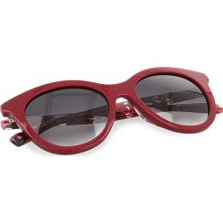 Okulary przeciwsłoneczne damskie: Okulary przeciwsłoneczne BOSS – 0310/S Red Grey 8A4