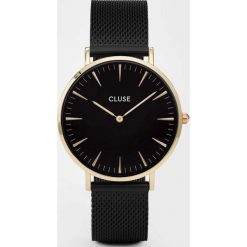 Zegarki damskie: Zegarek damski Mesh Gold Black Black Cluse La Boheme CL18117