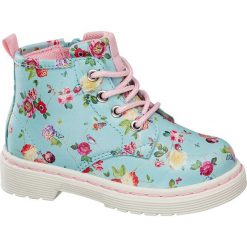Buty zimowe chłopięce: trapery dziecięce Cupcake Couture niebieskie