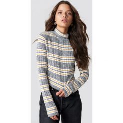 Trendyol Sweter z golfem - Grey. Szare golfy damskie marki Vila, l, z bawełny, z okrągłym kołnierzem. Za 80,95 zł.