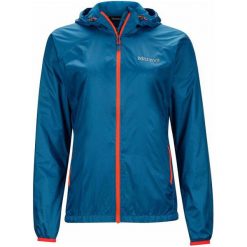 Marmot Kurtka Wm's Ether Driclime Hoody Slate Blue L. Niebieskie kurtki sportowe damskie marki Marmot, s, z dzianiny. W wyprzedaży za 369,00 zł.