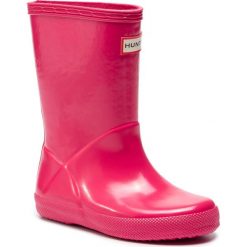 Kalosze HUNTER - Org Kids Frst Gl Box KFT5003RGL Bright Pink. Różowe kalosze dziewczęce Hunter. W wyprzedaży za 149,00 zł.