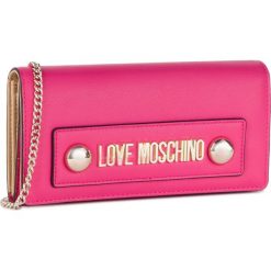 Torebka LOVE MOSCHINO - JC5650PP07KF0604 Fuxia. Różowe torebki klasyczne damskie marki Love Moschino, bez wzorów, ze skóry ekologicznej, eleganckie, bez dodatków. Za 549,00 zł.