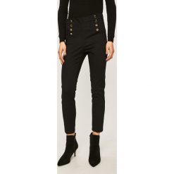 Answear - Spodnie. Czarne spodnie damskie ANSWEAR, s, z elastanu. Za 99,90 zł.