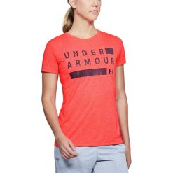 Under Armour Koszulka damska Tborne Train Grph Twist SSC pomarańczowa r. M (1309894-985). Brązowe bluzki damskie marki Under Armour, m. Za 107,02 zł.