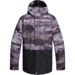 QUIKSILVER Kurtka męska Mission Black Matte. Czarne kurtki męskie Quiksilver, m, bez wzorów, bez kaptura. Za 671,00 zł.
