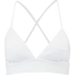 Stroje dwuczęściowe damskie: Seafolly QUILTED TRI Góra od bikini white