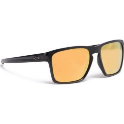 Okulary przeciwsłoneczne OAKLEY - Sliver Xl OO9341-07 Matte Black/24k Iridium. Czarne okulary przeciwsłoneczne męskie marki Oakley, z tworzywa sztucznego. W wyprzedaży za 449,00 zł.