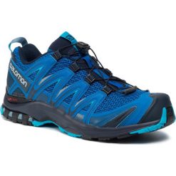 Buty SALOMON - Xa Pro 3D 407888 29 V0 Sky Diver/Navy Blazer/Hawaiian Ocean. Niebieskie buty sportowe męskie Salomon, ze skóry ekologicznej, bez zapięcia, do biegania. W wyprzedaży za 459,00 zł.
