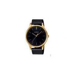 Zegarki damskie: Zegarek Casio Zegarek damski Retro Vintage Milanese Band czarny (LTP-E140GB-1AEF)