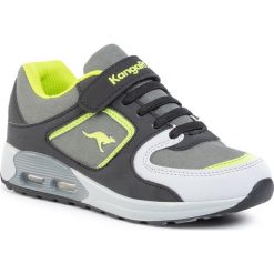 Sneakersy KANGAROOS - Kanga X 4000 Ev 18216 000 2014 Steel Grey/Lime. Szare trampki chłopięce KangaROOS, bez wzorów, ze skóry ekologicznej, na rzepy. Za 169,00 zł.