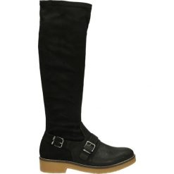 Kozaki - 6454K M-D NER. Czarne buty zimowe damskie marki Venezia, ze skóry. Za 229,00 zł.