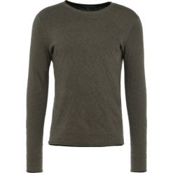 Swetry klasyczne męskie: rag & bone TRIPP Sweter army
