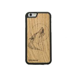 IPhone 6/6S Drewniane etui Wilk Dąb. Brązowe etui damskie marki Bewood, z lakierowanej skóry. Za 109,00 zł.