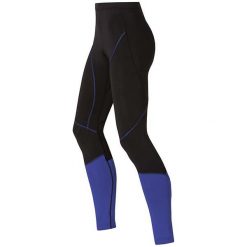 Odlo Spodnie Tights FURY czarno-fioletowe r. XS. Spodnie dresowe damskie Odlo, xs. Za 108,54 zł.