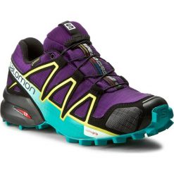 Buty SALOMON - Speedcross 4 Gtx W GORE-TEX 392405 20 G0 Acai/Deep Peacock Blue/Sulphur Spring. Fioletowe buty damskie do biegania marki Salomon, ze skóry ekologicznej, salomon speedcross. W wyprzedaży za 439,00 zł.