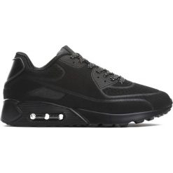 Czarne Buty Sportowe Ex-Lovers. Czarne buty sportowe męskie marki Born2be, z materiału. Za 109,99 zł.
