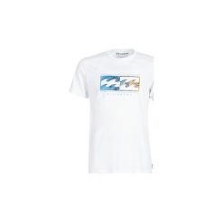 T-shirty z krótkim rękawem Billabong INVERSED TEE SS. Białe t-shirty męskie Billabong, s, bez wzorów, bez kołnierzyka, krótkie. Za 109,00 zł.