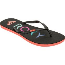 Japonki Bahama damskie. Czarne buty sportowe damskie Roxy, bez wzorów, z gumy, sportowe, na fitness i siłownię. Za 49,99 zł.