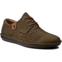 Półbuty LASOCKI FOR MEN - MI07-A501-A357-01 Khaki. Pomarańczowe półbuty męskie marki Lasocki For Men, na co dzień, ze skóry. Za 189,99 zł.