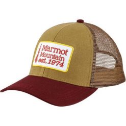 Marmot Czapka Z Daszkiem Retro Trucker Hat St Green. Zielone czapki z daszkiem męskie marki Marmot, retro. Za 105,00 zł.