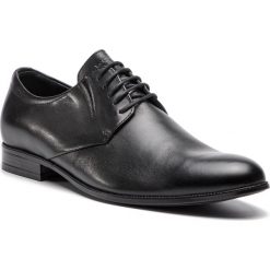 Półbuty WOJAS - 6059-51 Czarny. Czarne buty wizytowe męskie Wojas, bez wzorów, ze skóry, eleganckie, bez zapięcia. W wyprzedaży za 229,00 zł.