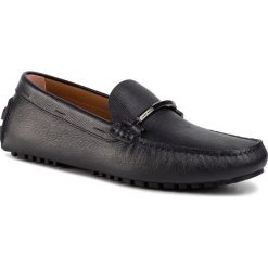 Mokasyny BOSS - Driver 50419477 10221636 01 Dark Blue 401. Niebieskie mokasyny męskie Boss, ze skóry, eleganckie. W wyprzedaży za 679,00 zł.