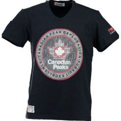 T-shirty męskie z nadrukiem: Koszulka „Jimothe” w kolorze granatowym