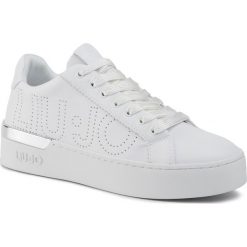 Sneakersy LIU JO - Silvia 10 BA0027 EX014 White 01111. Białe półbuty damskie Liu Jo, ze skóry ekologicznej. Za 559,00 zł.