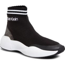 Sneakersy CALVIN KLEIN - Babele B4E7972 Black. Czarne półbuty damskie Calvin Klein, ze skóry ekologicznej. W wyprzedaży za 449,00 zł.
