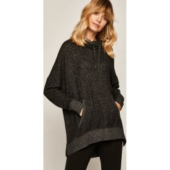 Medicine - Bluza Basic. Szare bluzy damskie MEDICINE, s, bez wzorów, z elastanu, bez rękawów, z kapturem. Za 89,90 zł.