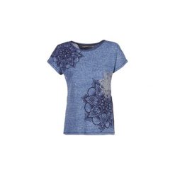 T-shirty z krótkim rękawem Desigual GRIZELLY. Niebieskie t-shirty damskie Desigual, s. Za 161,85 zł.