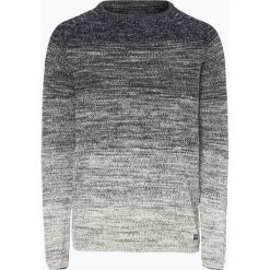 Swetry klasyczne męskie: Jack & Jones – Sweter męski – Jorfuel Knit Crew Neck Camp, niebieski