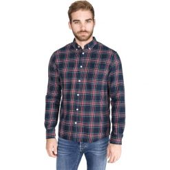 Tom Tailor Koszula Niebieski. Niebieskie koszule męskie Tom Tailor, xxl, w kratkę, z bawełny, bez kołnierzyka, z długim rękawem. Za 156,95 zł.