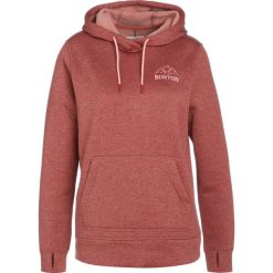 Bluzy rozpinane damskie: Burton OAK Bluza z kapturem marsala heather