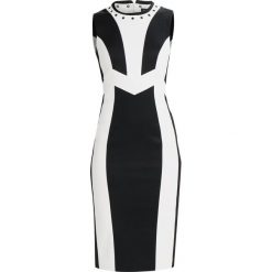 Sukienki hiszpanki: Karen Millen MONOCHROME TAILORED DRESS Sukienka etui white