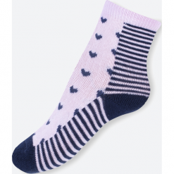Skarpety. Szare skarpetki dziewczęce marki SOCKS GIRL, z elastanu. Za 5,00 zł.